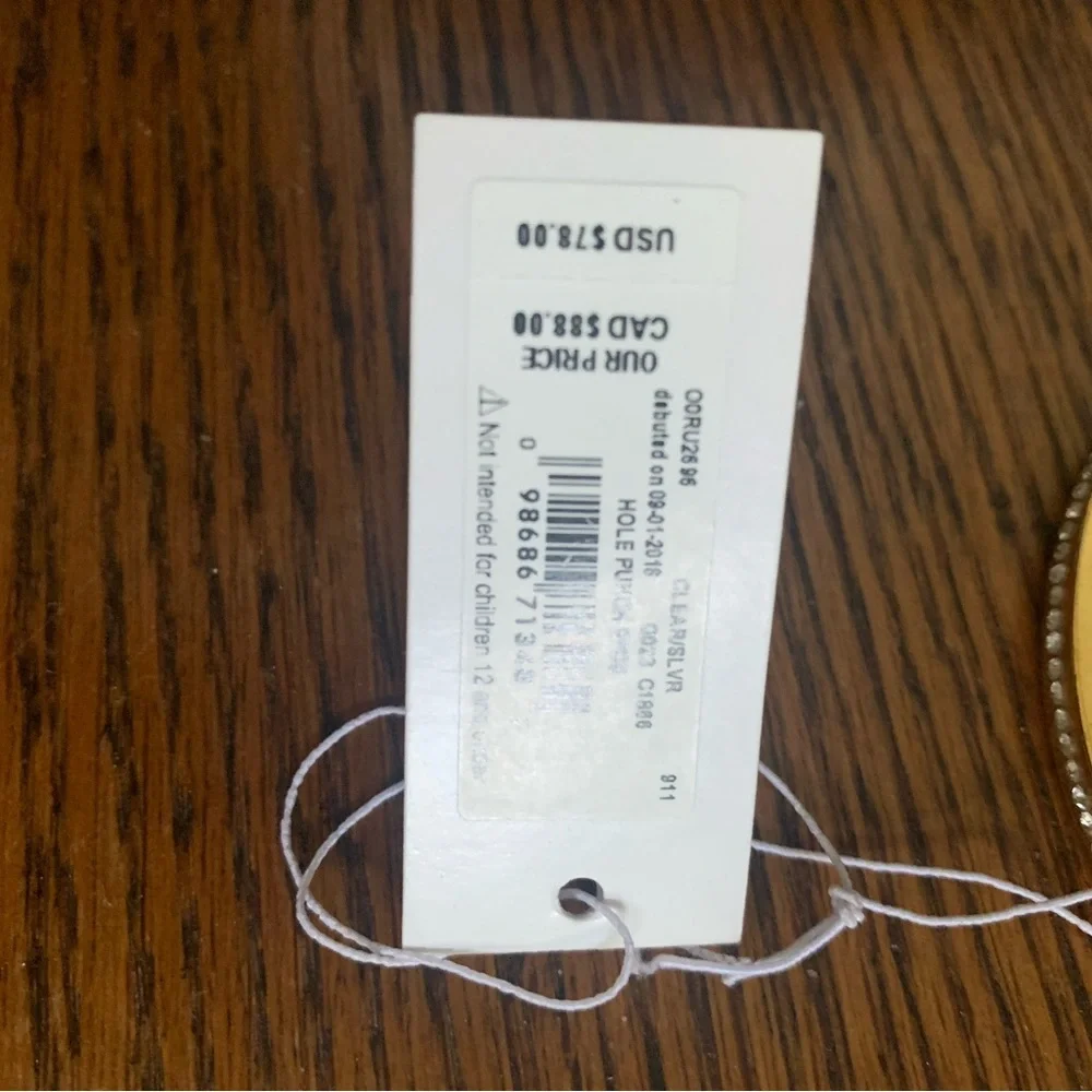 Kate Spade Pearly Delight Bangle Bracelet Silver Grey/Multi New Gift - Picture 6 of 7
